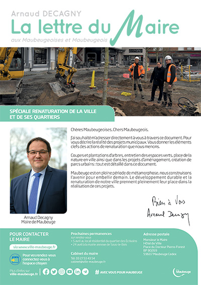 You are currently viewing Spéciale Renaturation de la ville et de ses quartiers – Mars 2023